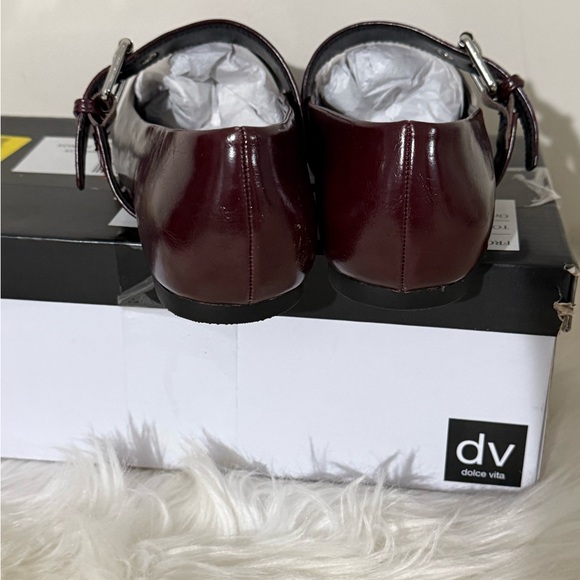 Dolce vitaWomen's Burgundy Mary Jane Shoes size 6.5 - Picture 6 of 8